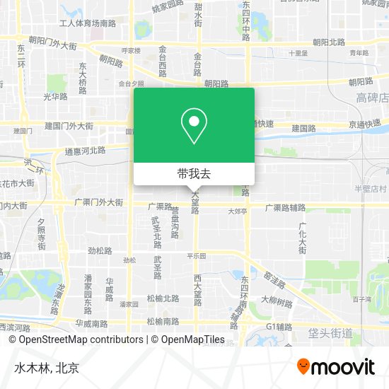 水木林地图