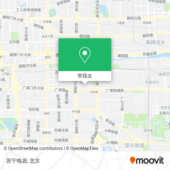 苏宁电器地图