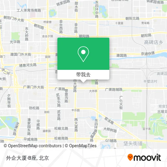 外企大厦-B座地图