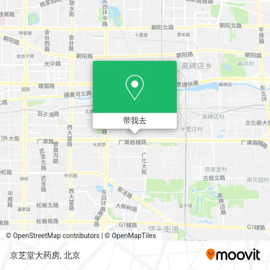 京芝堂大药房地图