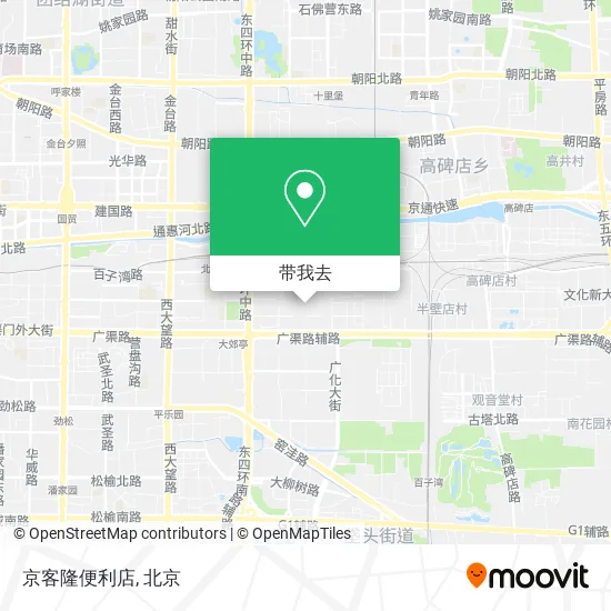 京客隆便利店地图