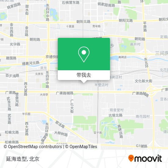 延海造型地图