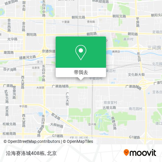 沿海赛洛城408栋地图