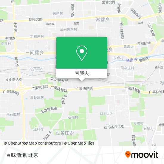 百味渔港地图
