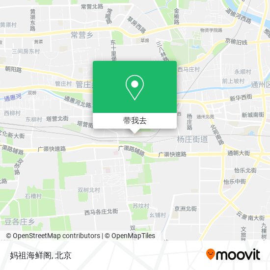 妈祖海鲜阁地图