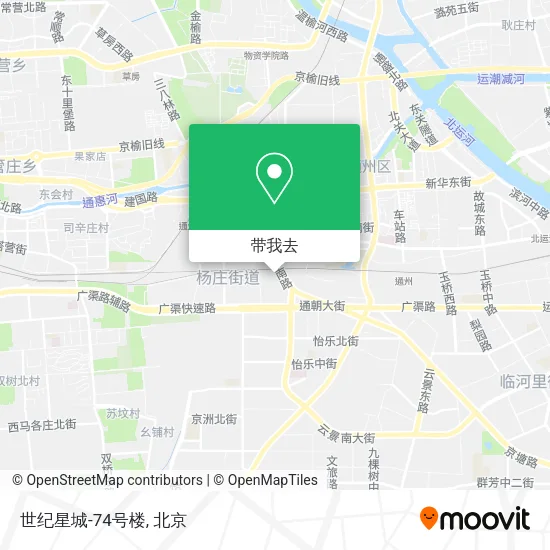 世纪星城-74号楼地图