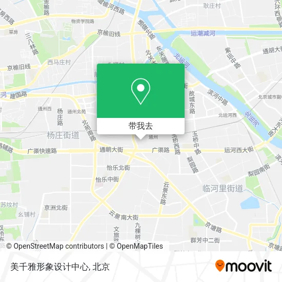 美千雅形象设计中心地图