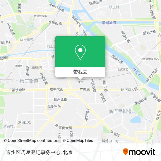 通州区房屋登记事务中心地图