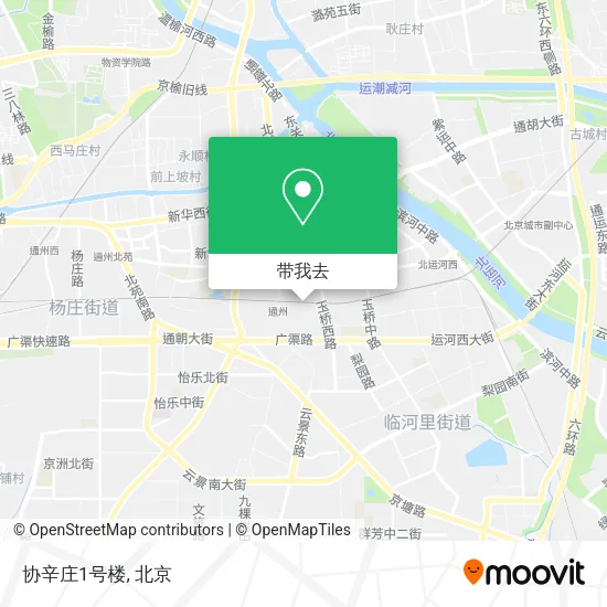 协辛庄1号楼地图