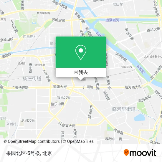 果园北区-5号楼地图