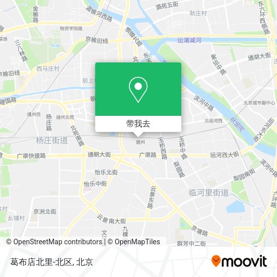 葛布店北里-北区地图