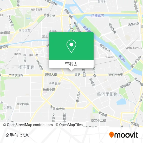 金手勺地图