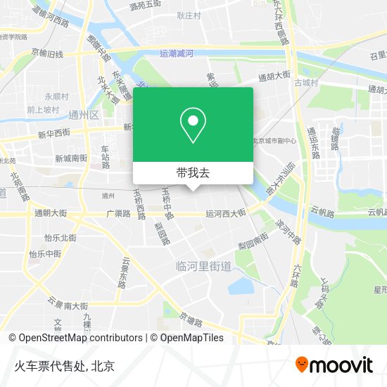 火车票代售处地图
