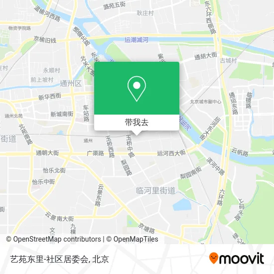艺苑东里-社区居委会地图