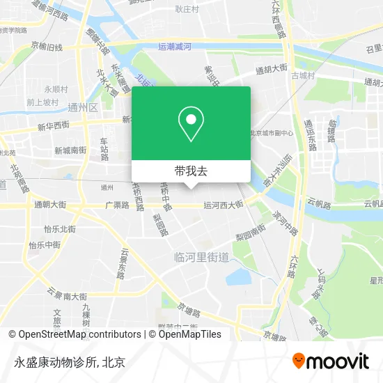 永盛康动物诊所地图