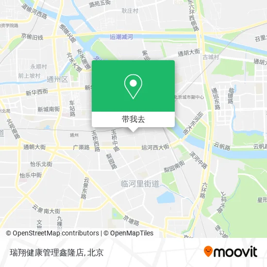 瑞翔健康管理鑫隆店地图