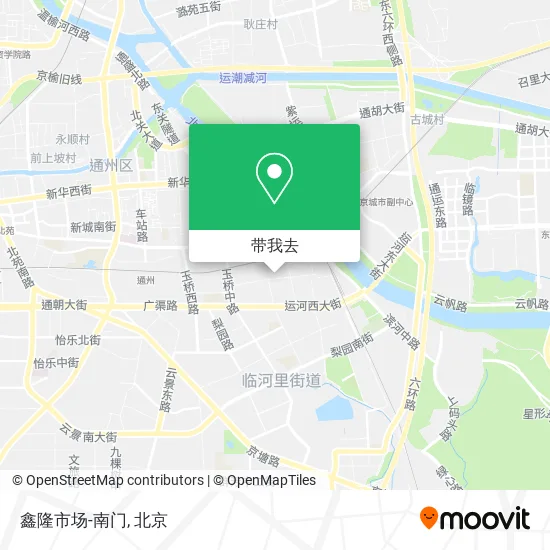 鑫隆市场-南门地图