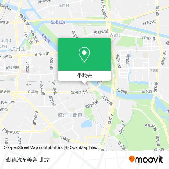 勤德汽车美容地图