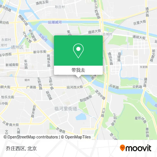 乔庄西区地图
