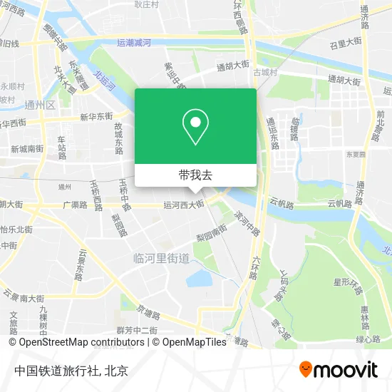 中国铁道旅行社地图