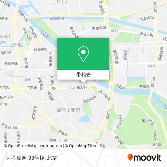 运乔嘉园-33号楼地图