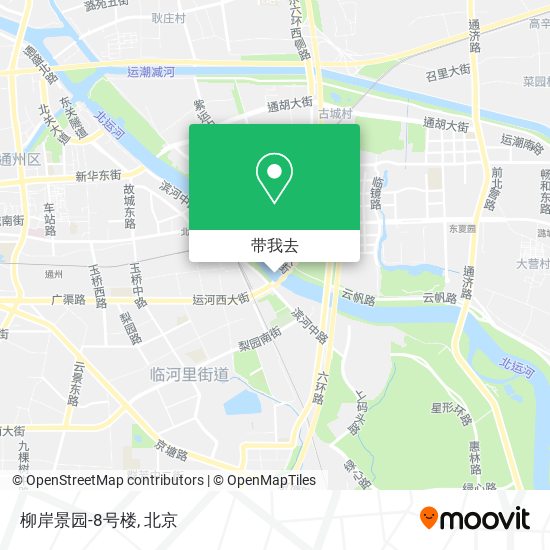 柳岸景园-8号楼地图