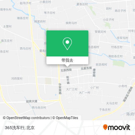 365洗车行地图