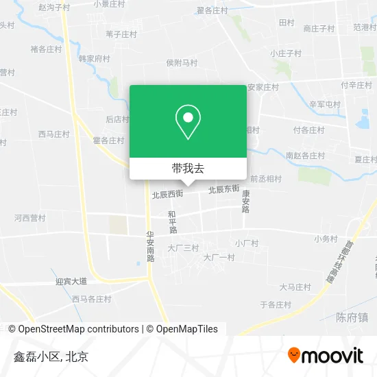 鑫磊小区地图