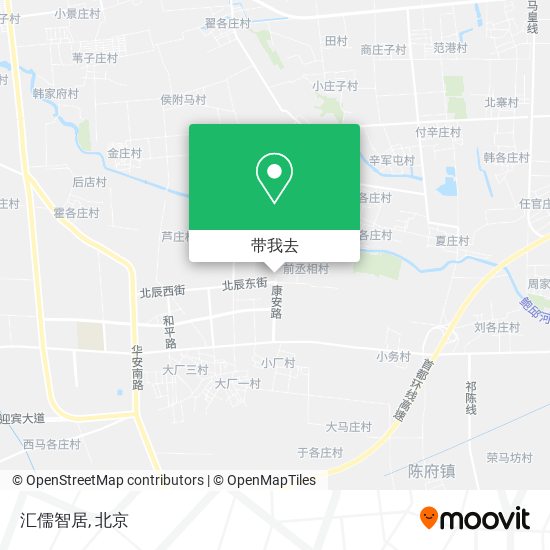 汇儒智居地图
