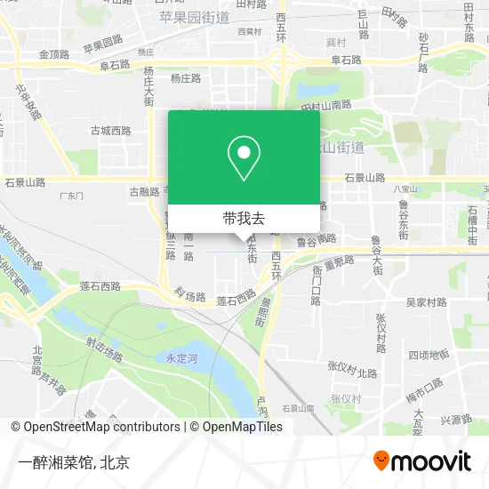 一醉湘菜馆地图