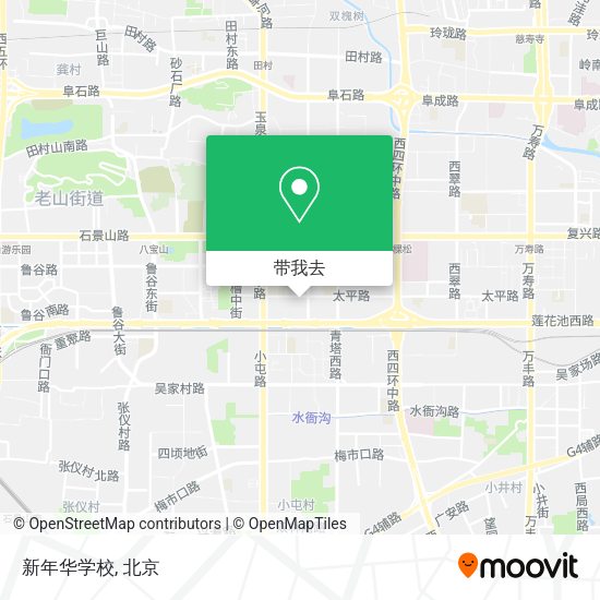 新年华学校地图