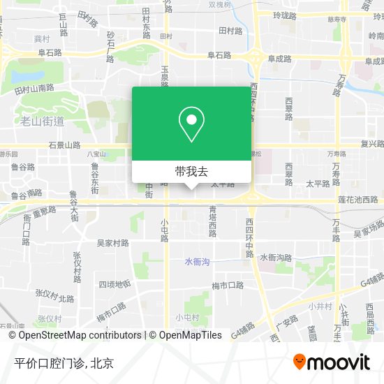 平价口腔门诊地图