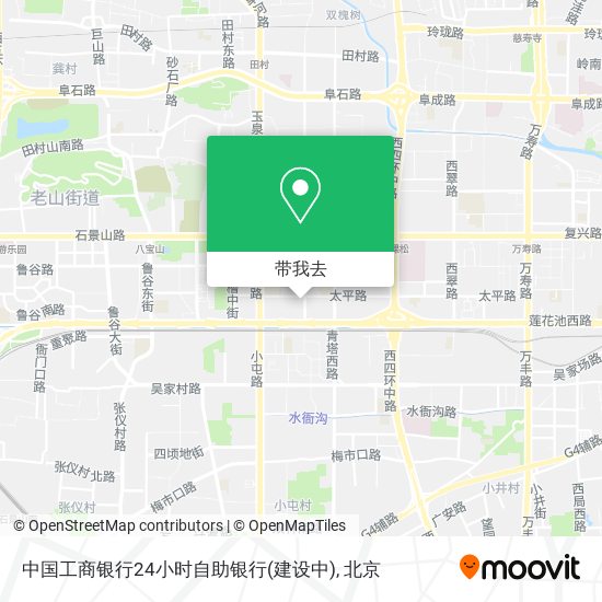 中国工商银行24小时自助银行(建设中)地图