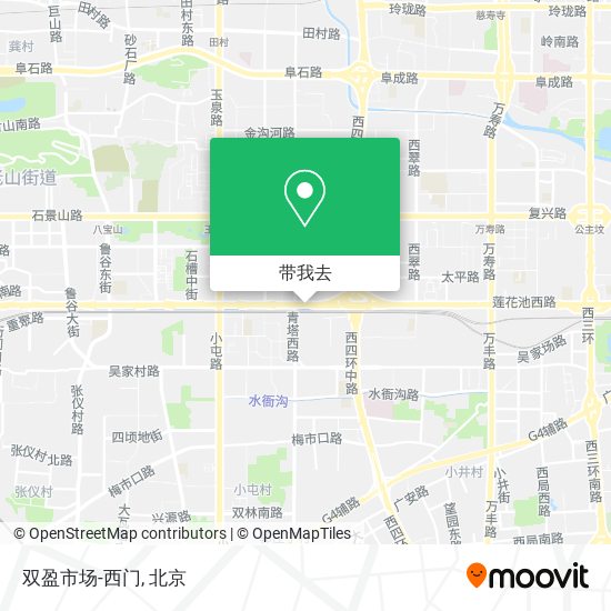 双盈市场-西门地图