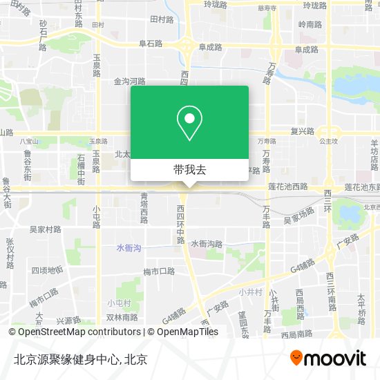 北京源聚缘健身中心地图