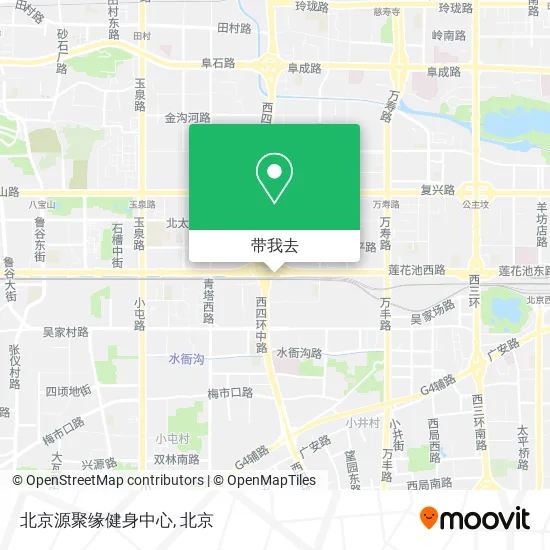 北京源聚缘健身中心地图