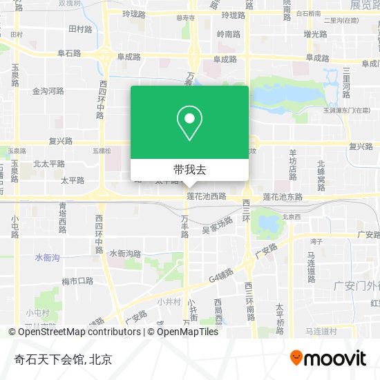 奇石天下会馆地图