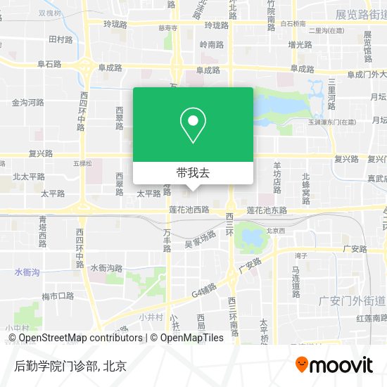 后勤学院门诊部地图