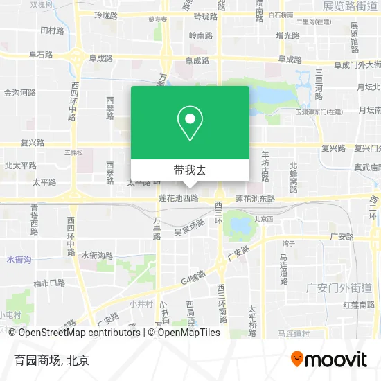 育园商场地图