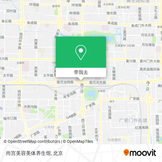 尚宫美容美体养生馆地图