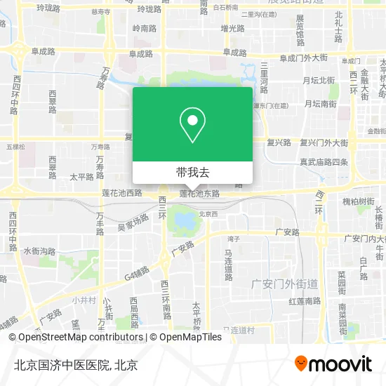 北京国济中医医院地图