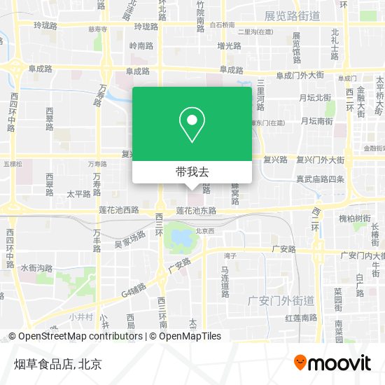 烟草食品店地图