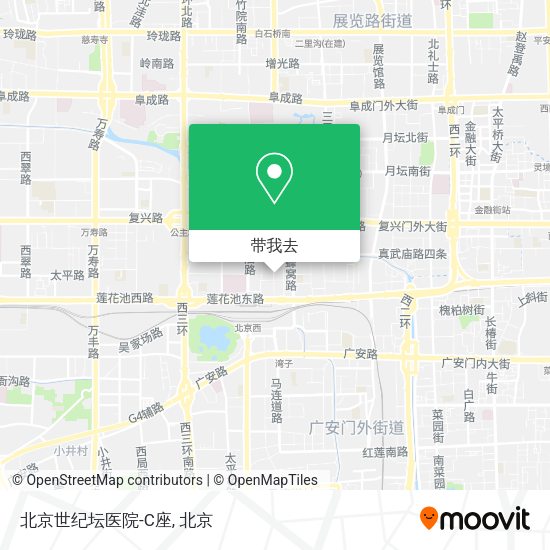 北京世纪坛医院-C座地图