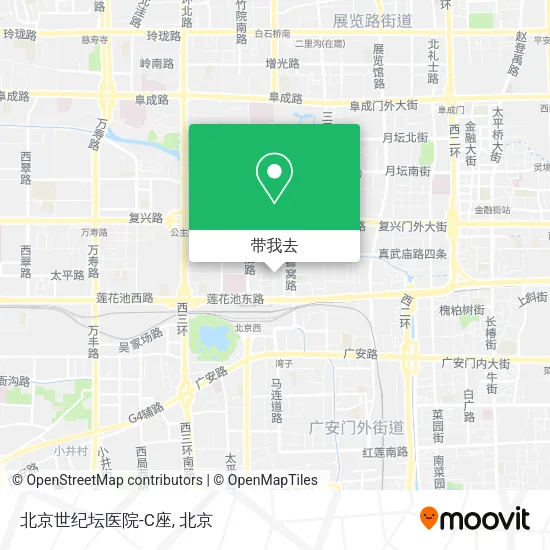 北京世纪坛医院-C座地图