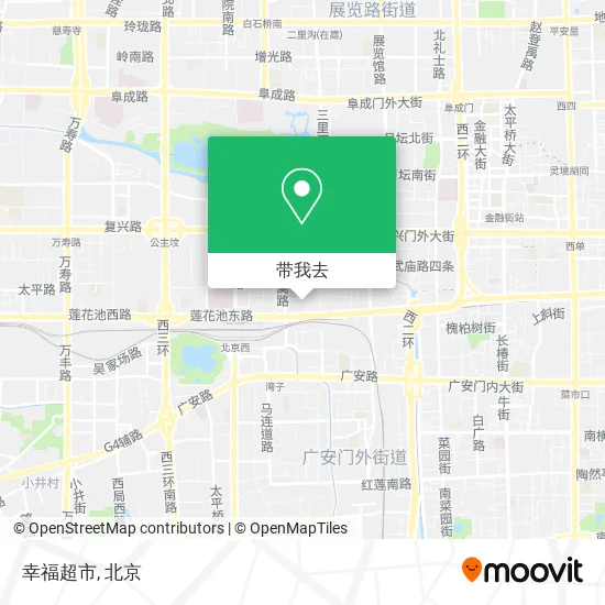 幸福超市地图