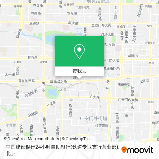 中国建设银行24小时自助银行(铁道专业支行营业部)地图