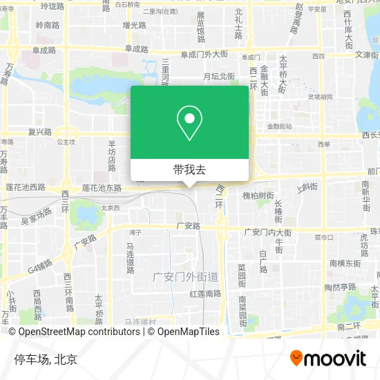 停车场地图