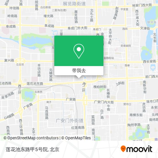 莲花池东路甲5号院地图