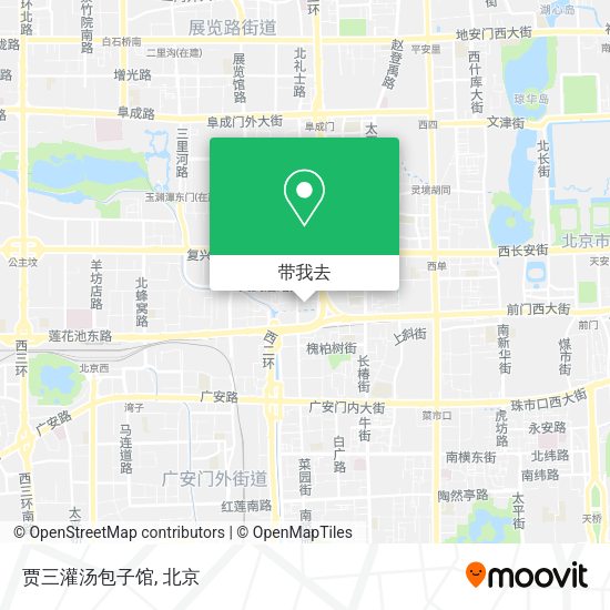 贾三灌汤包子馆地图