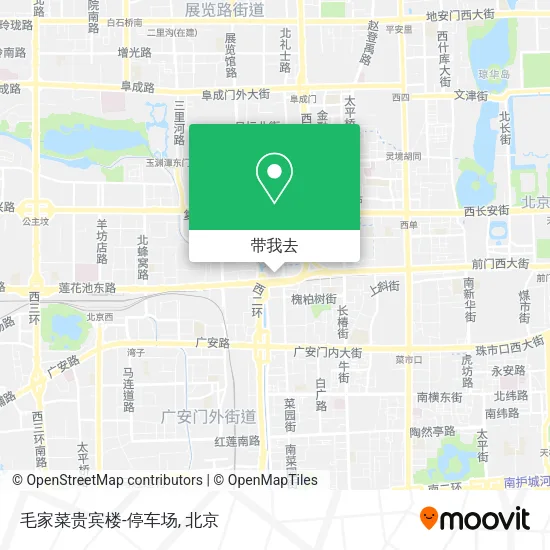 毛家菜贵宾楼-停车场地图